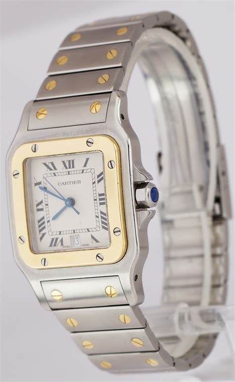 cartier santos gablee|santos cartier galbee quartz.